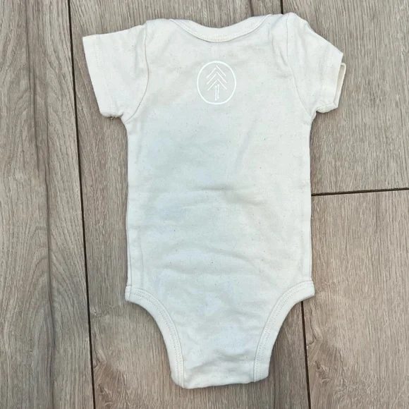 Tenth & Pine | pumpkin onesie bodysuit | 0-3 - Picture 2 of 3